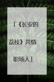 《长安的荔枝》共情职场人