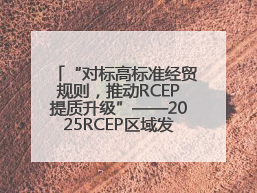“对标高标准经贸规则，推动RCEP提质升级”——2025RCEP区域发展媒体智库论坛举行专题对话