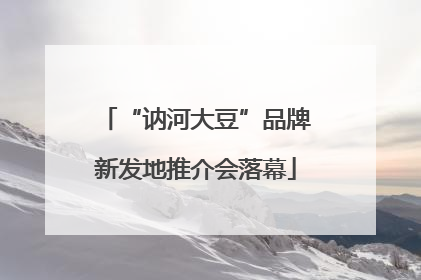 “讷河大豆”品牌新发地推介会落幕