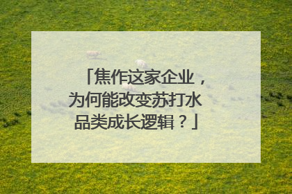 焦作这家企业，为何能改变苏打水品类成长逻辑？