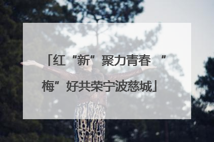 红“新”聚力青春 “梅”好共荣宁波慈城