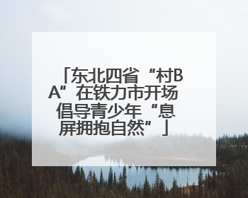 东北四省“村BA”在铁力市开场 倡导青少年“息屏拥抱自然”