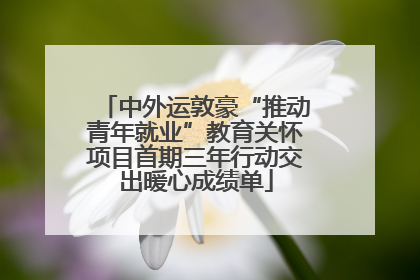 中外运敦豪“推动青年就业”教育关怀项目首期三年行动交出暖心成绩单