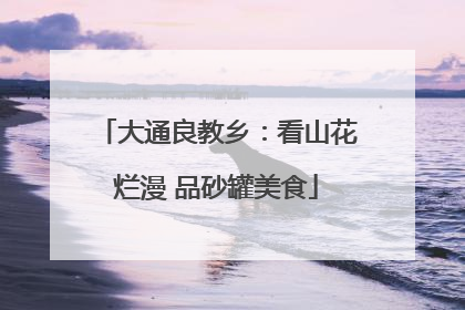 大通良教乡：看山花烂漫 品砂罐美食