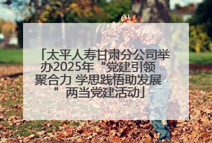 太平人寿甘肃分公司举办2025年“党建引领聚合力 学思践悟助发展”两当党建活动