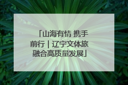 山海有情 携手前行｜辽宁文体旅融合高质量发展