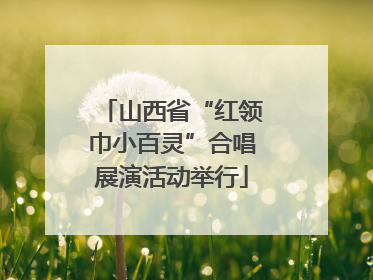山西省“红领巾小百灵”合唱展演活动举行