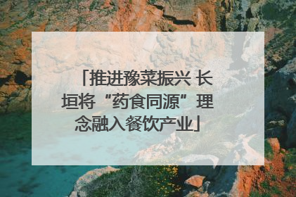 推进豫菜振兴 长垣将“药食同源”理念融入餐饮产业