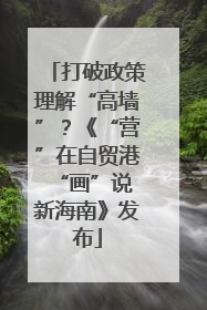 打破政策理解“高墙”？《“营”在自贸港 “画”说新海南》发布