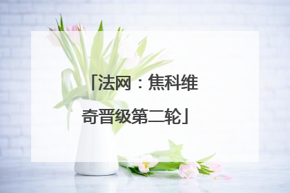 法网：焦科维奇晋级第二轮