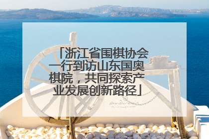 浙江省围棋协会一行到访山东国奥棋院，共同探索产业发展创新路径