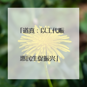 道真：以工代赈惠民生促振兴