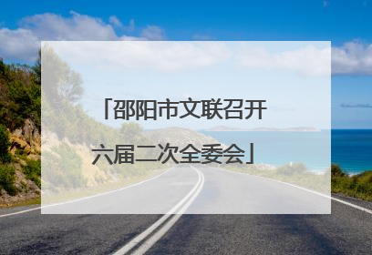 邵阳市文联召开六届二次全委会
