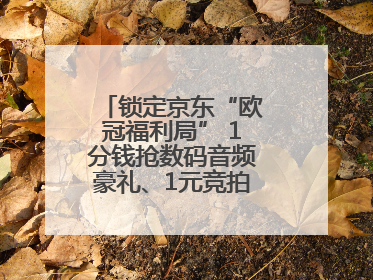 锁定京东“欧冠福利局” 1分钱抢数码音频豪礼、1元竞拍巨星亲签球衣