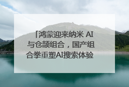 鸿蒙迎来纳米 AI 与仓颉组合，国产组合拳重塑AI搜索体验｜新经济观察